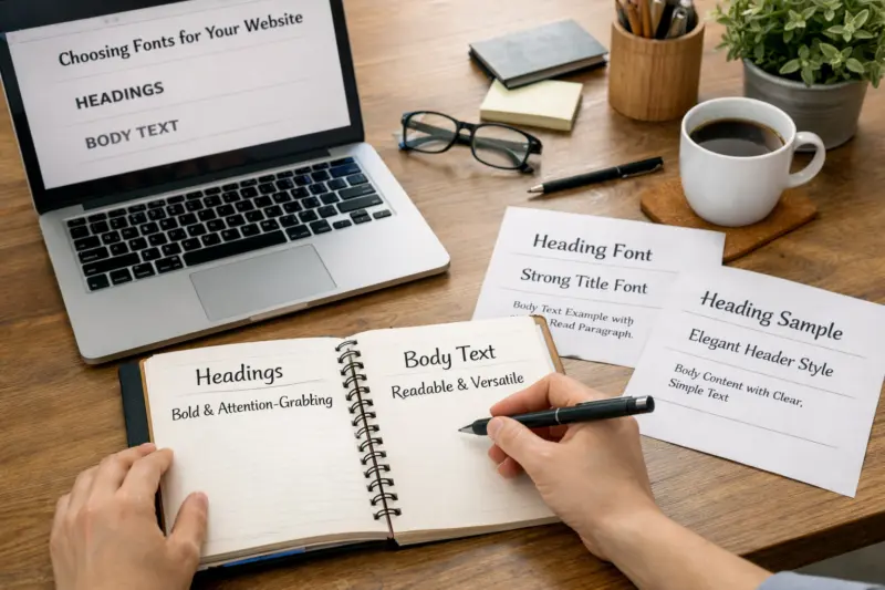 How to choose font pairings that look intentional (not accidental)