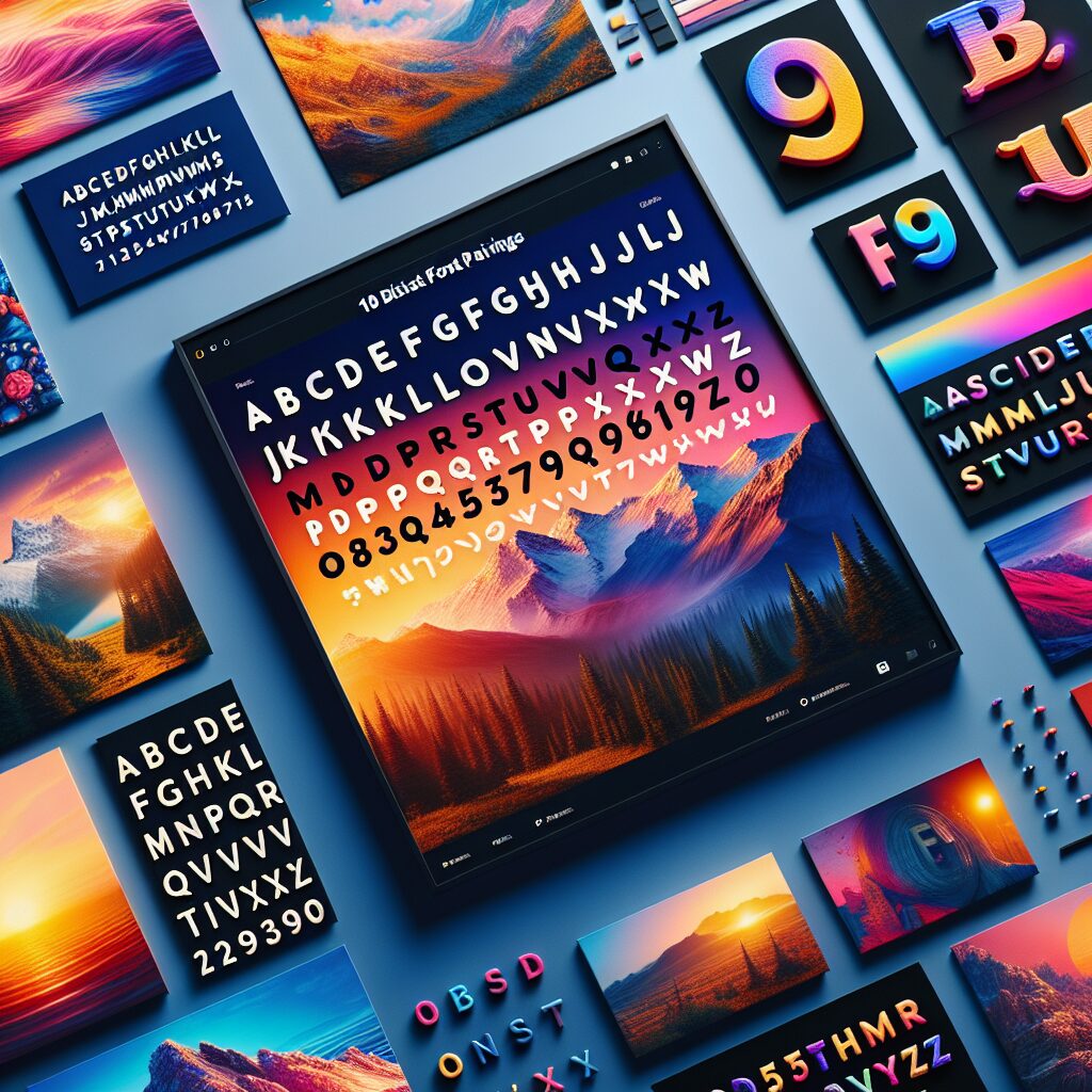 10 Best Font Pairings for Web Design