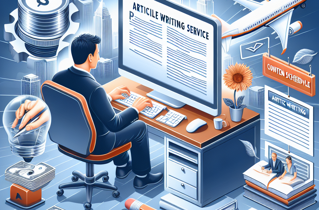 What are the benefits of hiring an article writing service?