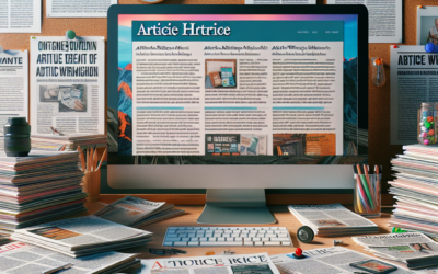 What types of content can I expect from an article writing service?