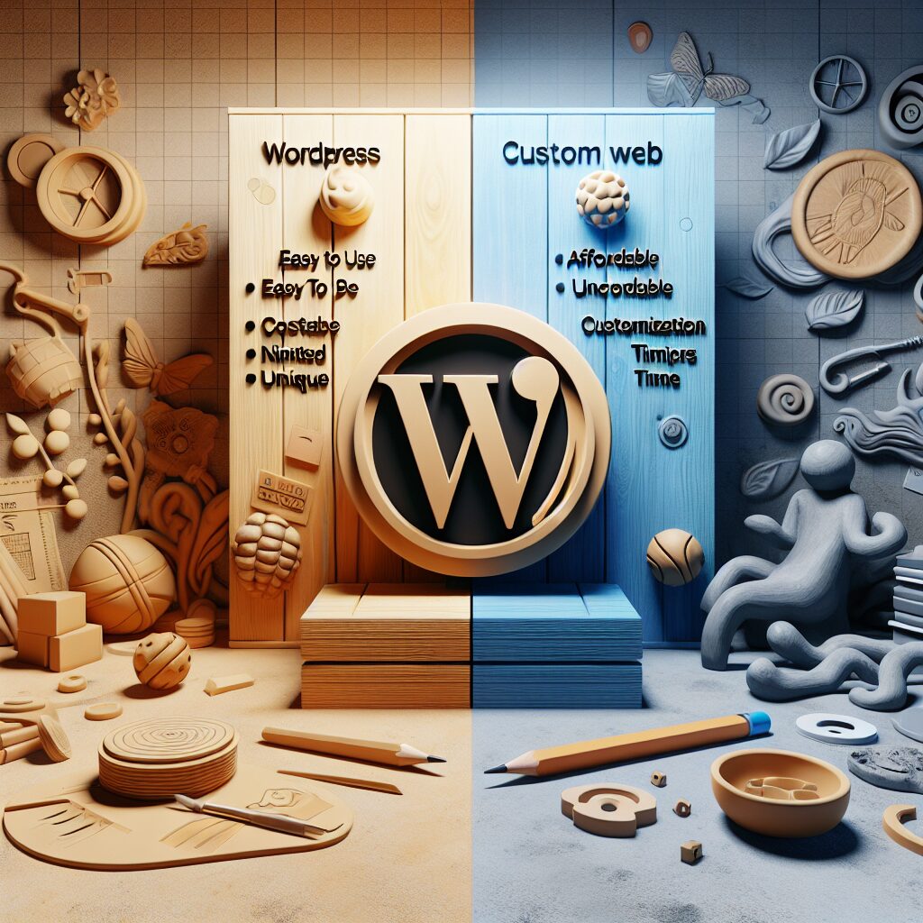 WordPress vs Custom Web Design: Pros and Cons