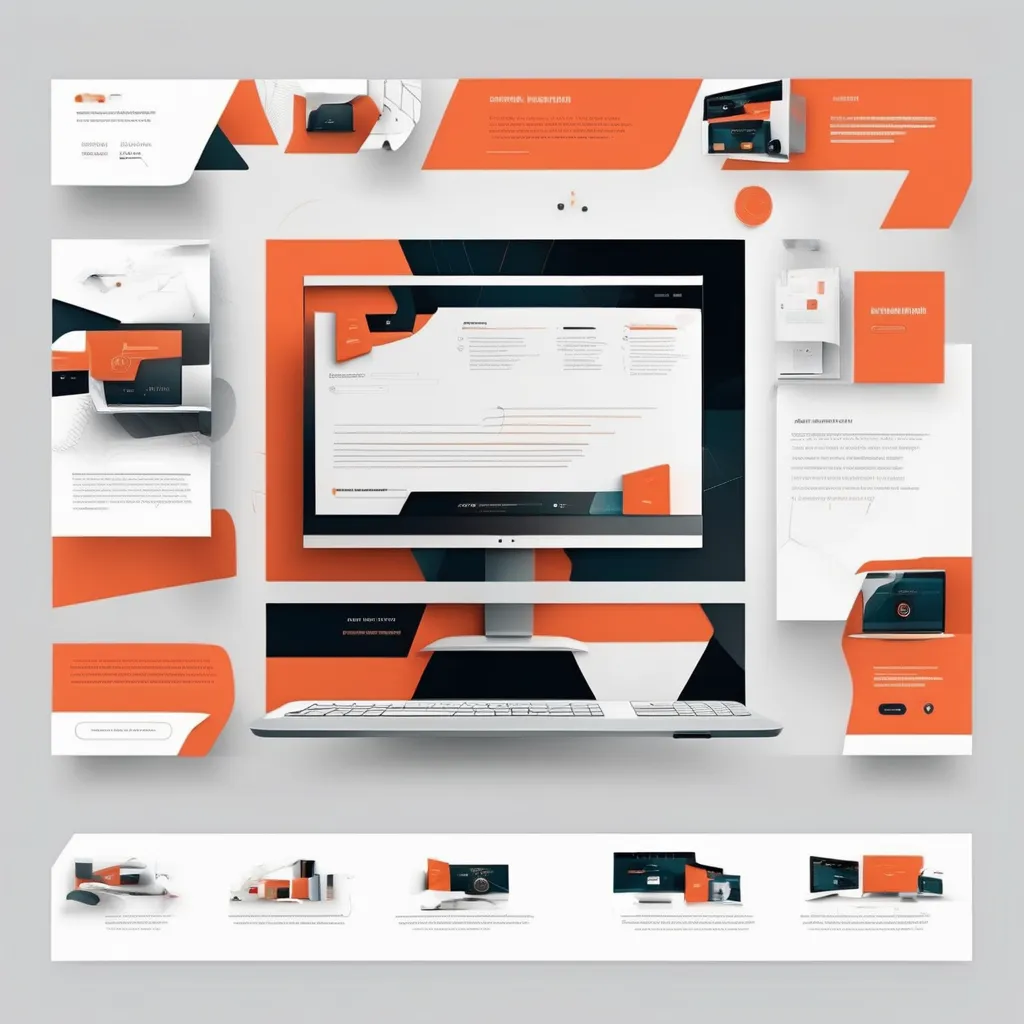 Creative website layouts showcasing top design ideas for 2025