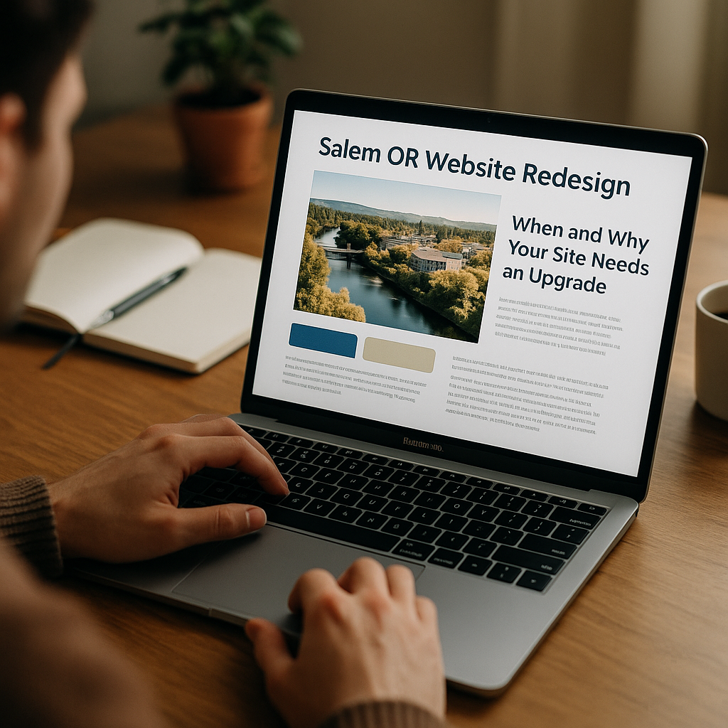 Salem OR website redesign: When and Why Your Site Needs an Upgrade – featured image