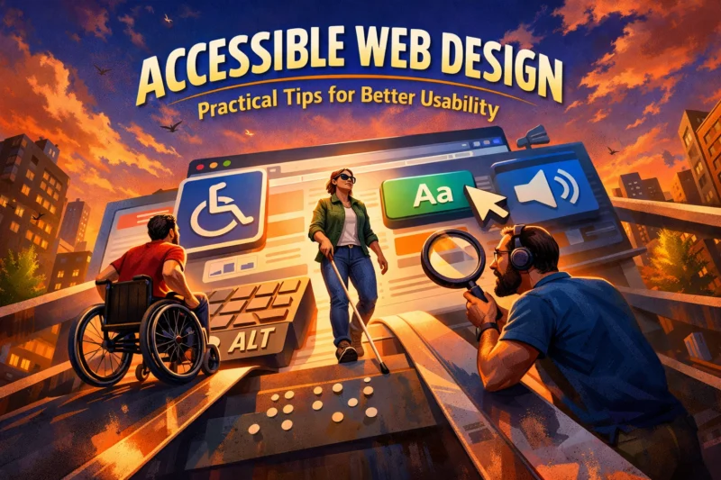 Accessible Web Design: Practical Tips for Better Usability Accessible Web Design: Practical Tips for Better Usability