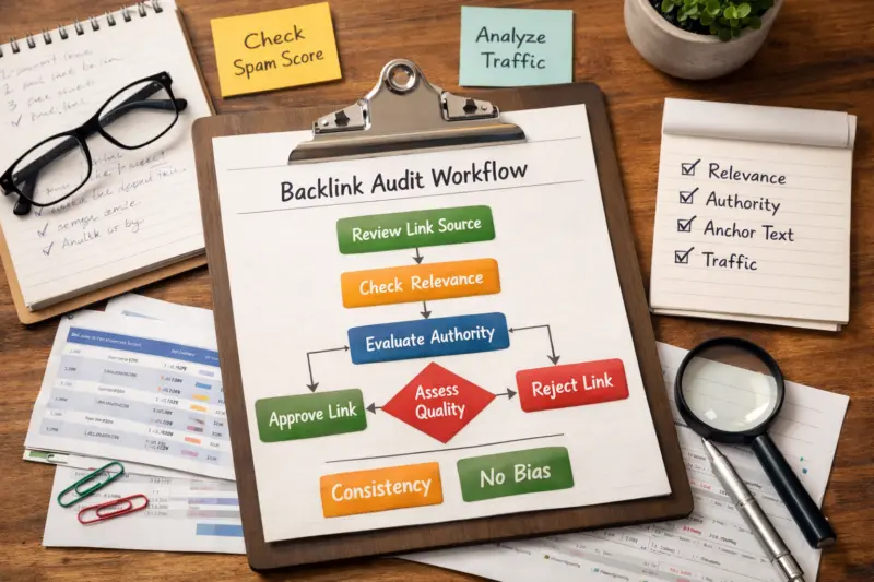 Start with a repeatable evaluation workflow before you judge backlinks