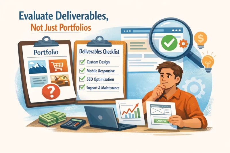 Choose The Right Vendor By Evaluating Deliverables, Not