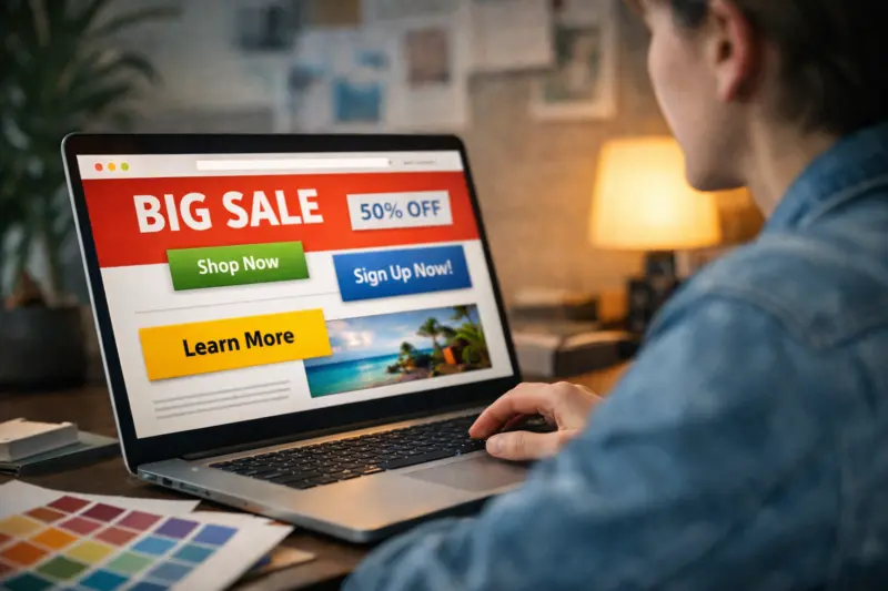 How color psychology works in the first seconds of a user’s visit