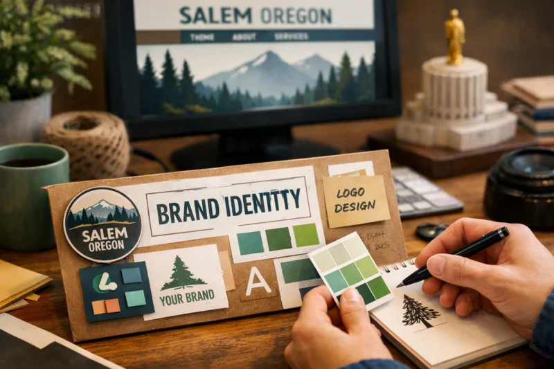 Graphic and Web Design in Salem Oregon That Strengthens Brand Identity