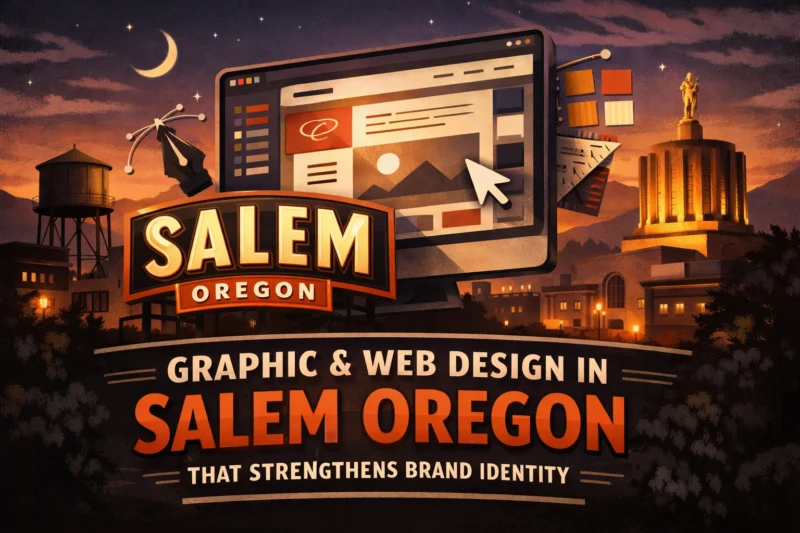 Graphic and Web Design in Salem Oregon That Strengthens Brand Identity