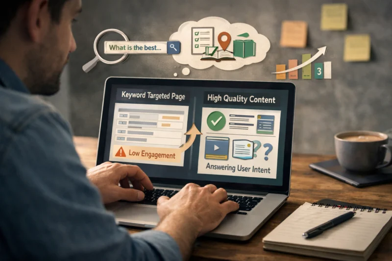 How search engines connect content quality to rankings