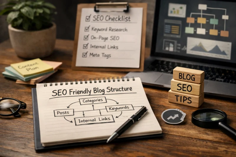Building an SEO Friendly Blog Structure: A Comprehensive Guide