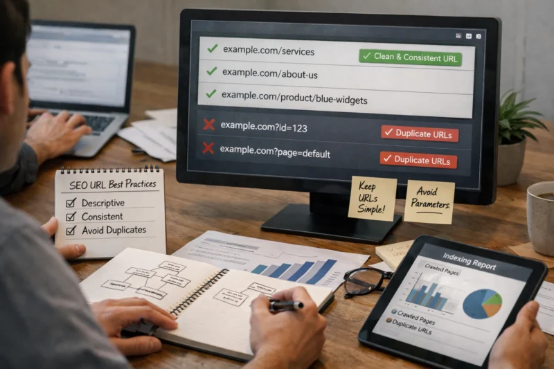 What makes a URL structure “SEO friendly” in real-world crawling and indexing