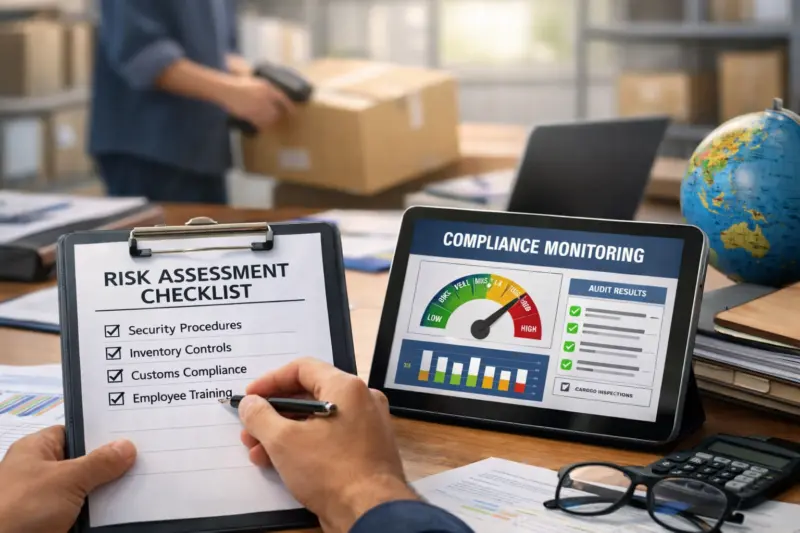 Which compliance signals AEO programs typically assess