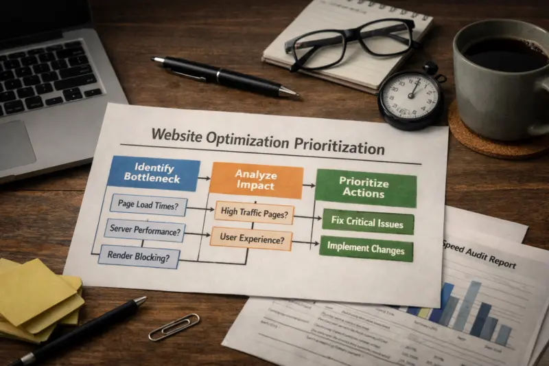 Use a prioritization framework that targets bottlenecks instead of random tweaks