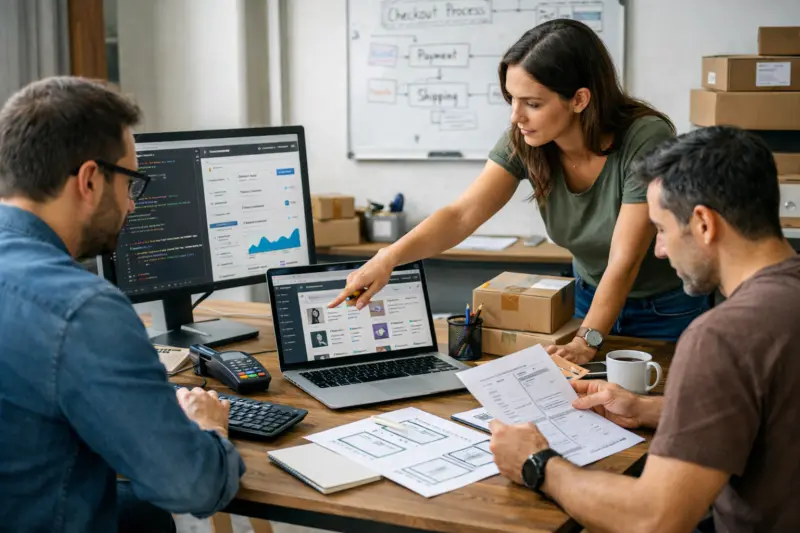 What should professional WooCommerce and e-commerce development services deliver?